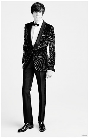 Tom Ford Men Fall Winter 2015 Collection Look Book 028