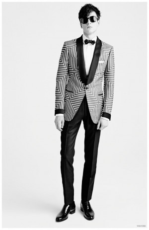 Tom Ford Men Fall Winter 2015 Collection Look Book 029