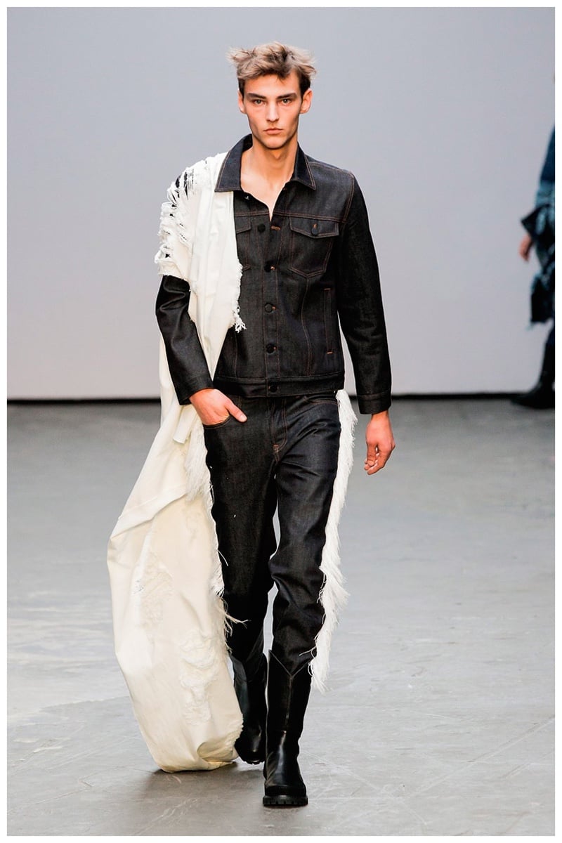 Xander Zhou Fall Winter 2015 London Collections Men