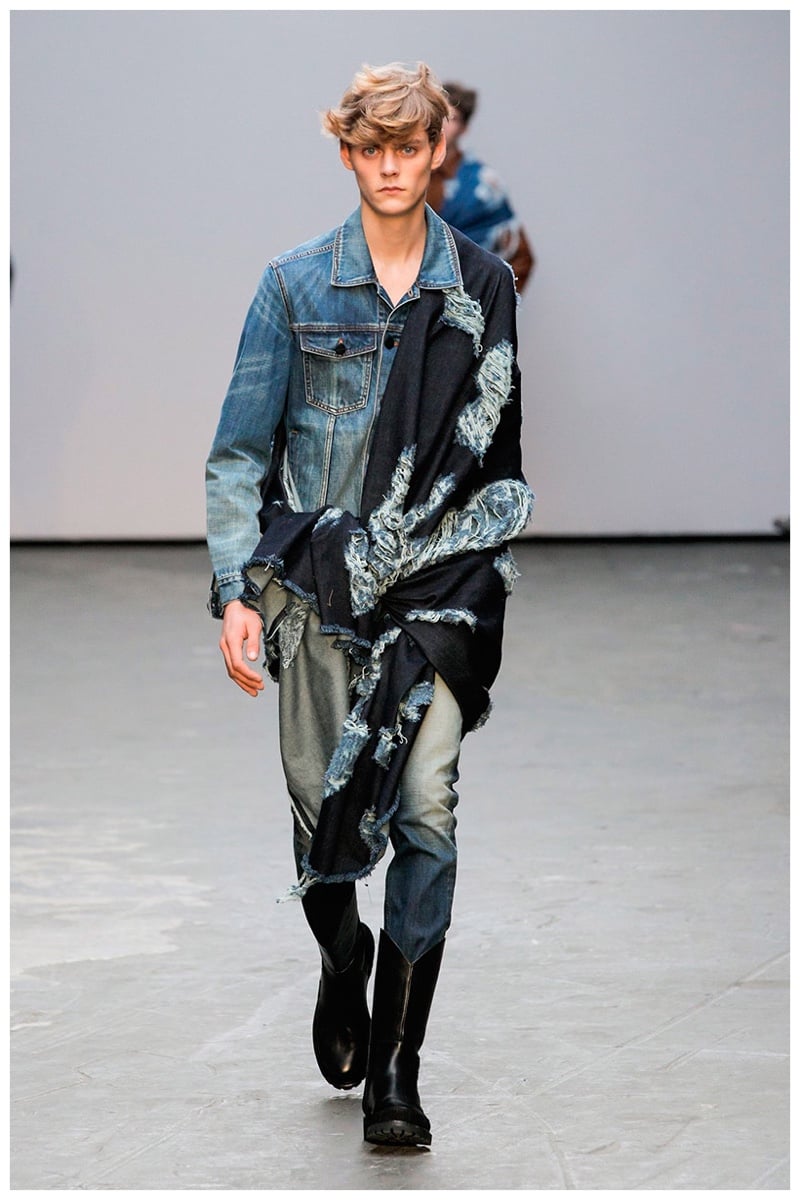 Xander Zhou Fall Winter 2015 London Collections Men