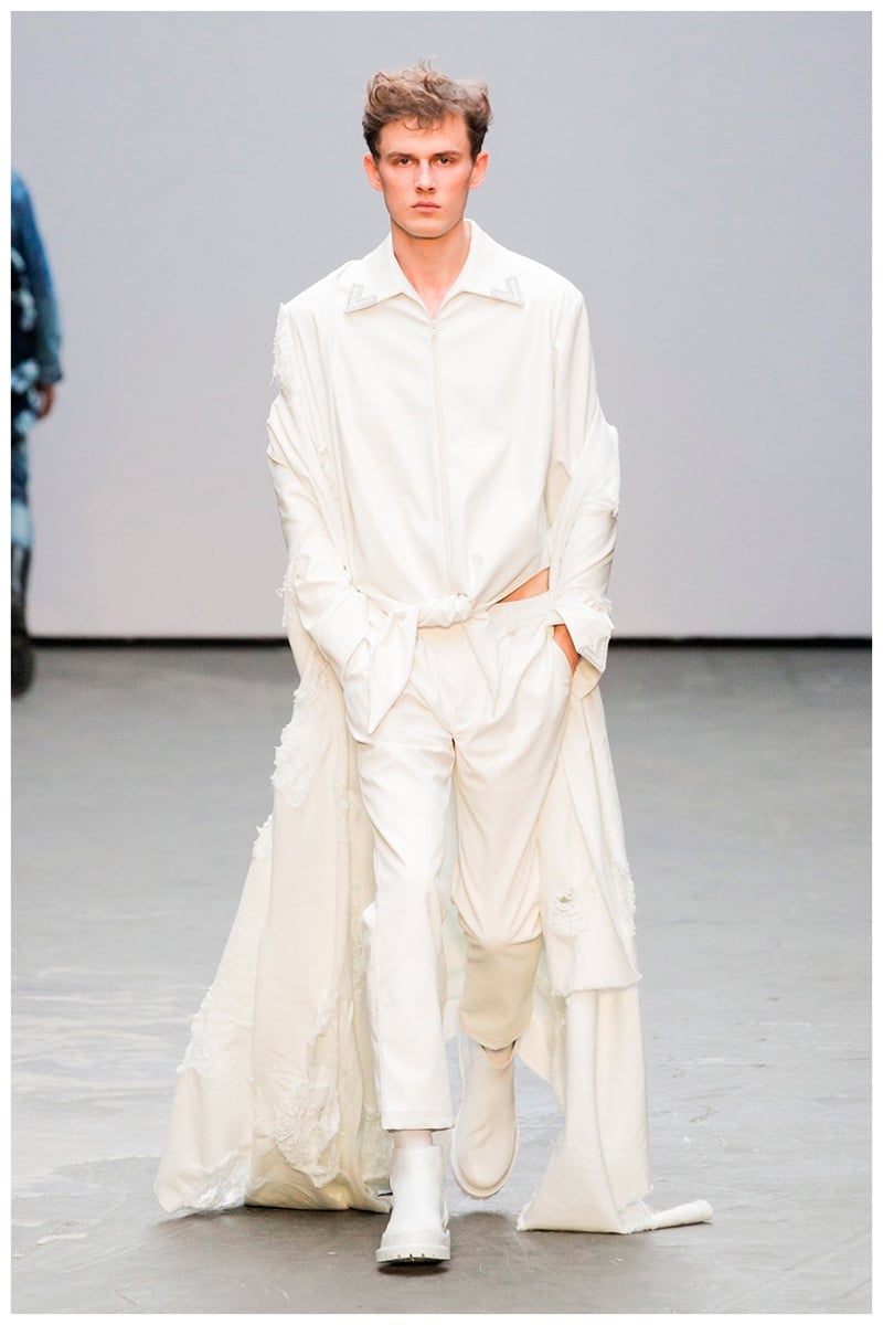 Xander Zhou Fall Winter 2015 London Collections Men