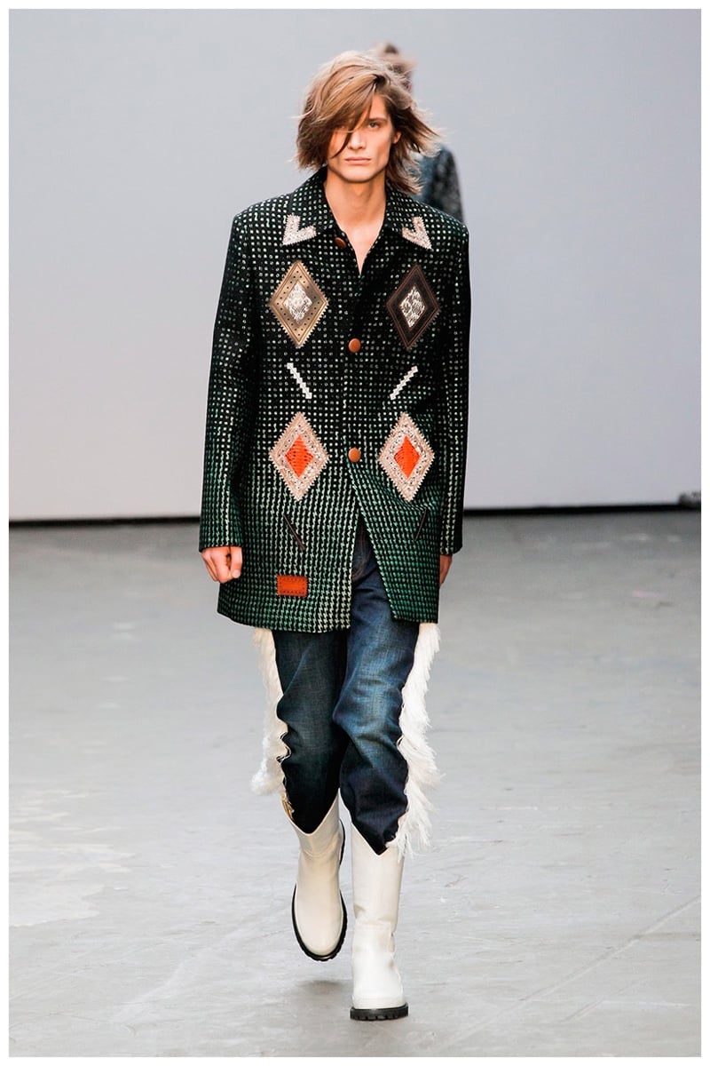 Xander Zhou Fall Winter 2015 London Collections Men