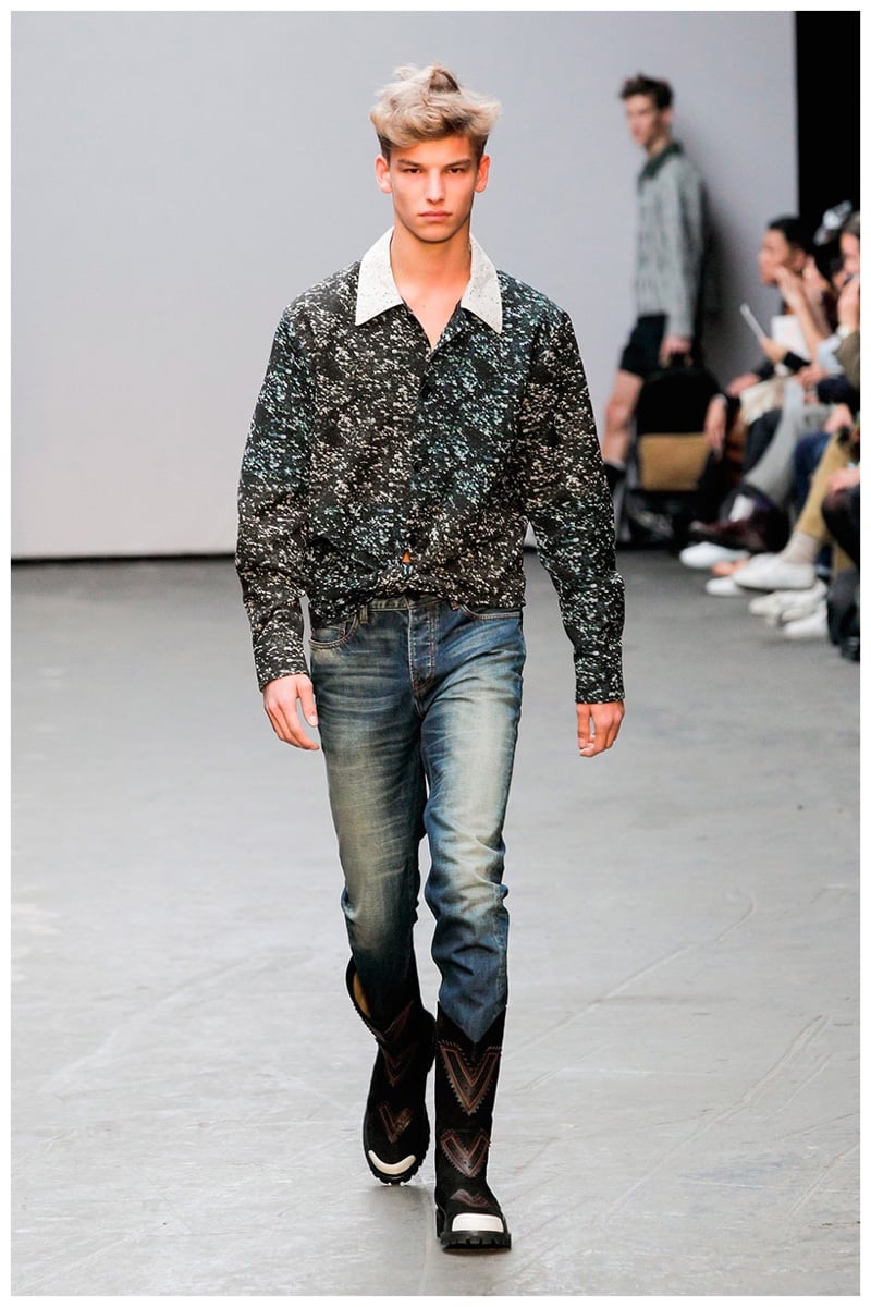 Xander Zhou Fall Winter 2015 London Collections Men