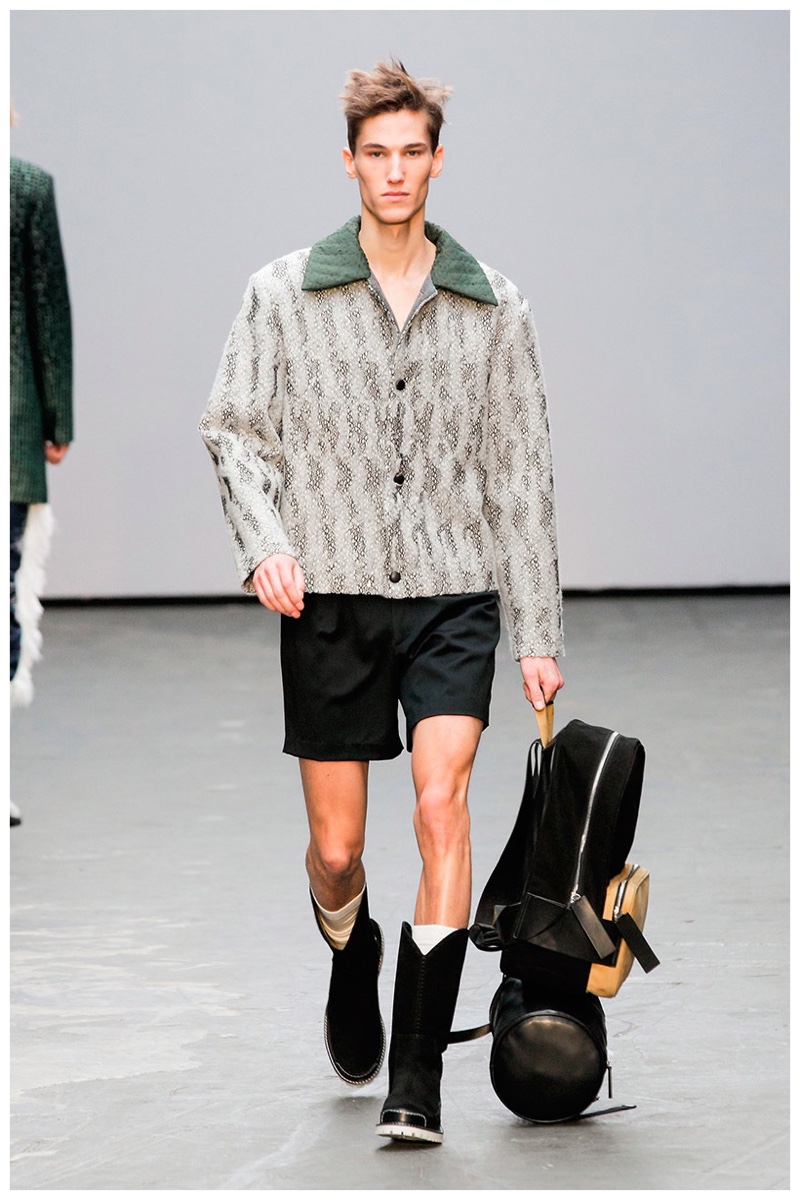 Xander Zhou Fall Winter 2015 London Collections Men