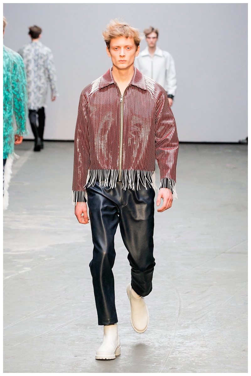 Xander Zhou Fall Winter 2015 London Collections Men