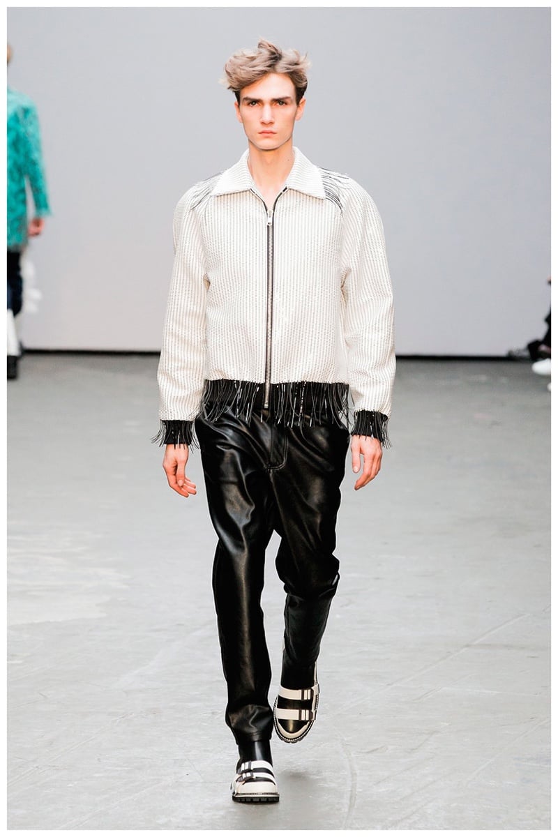 Xander Zhou Fall Winter 2015 London Collections Men
