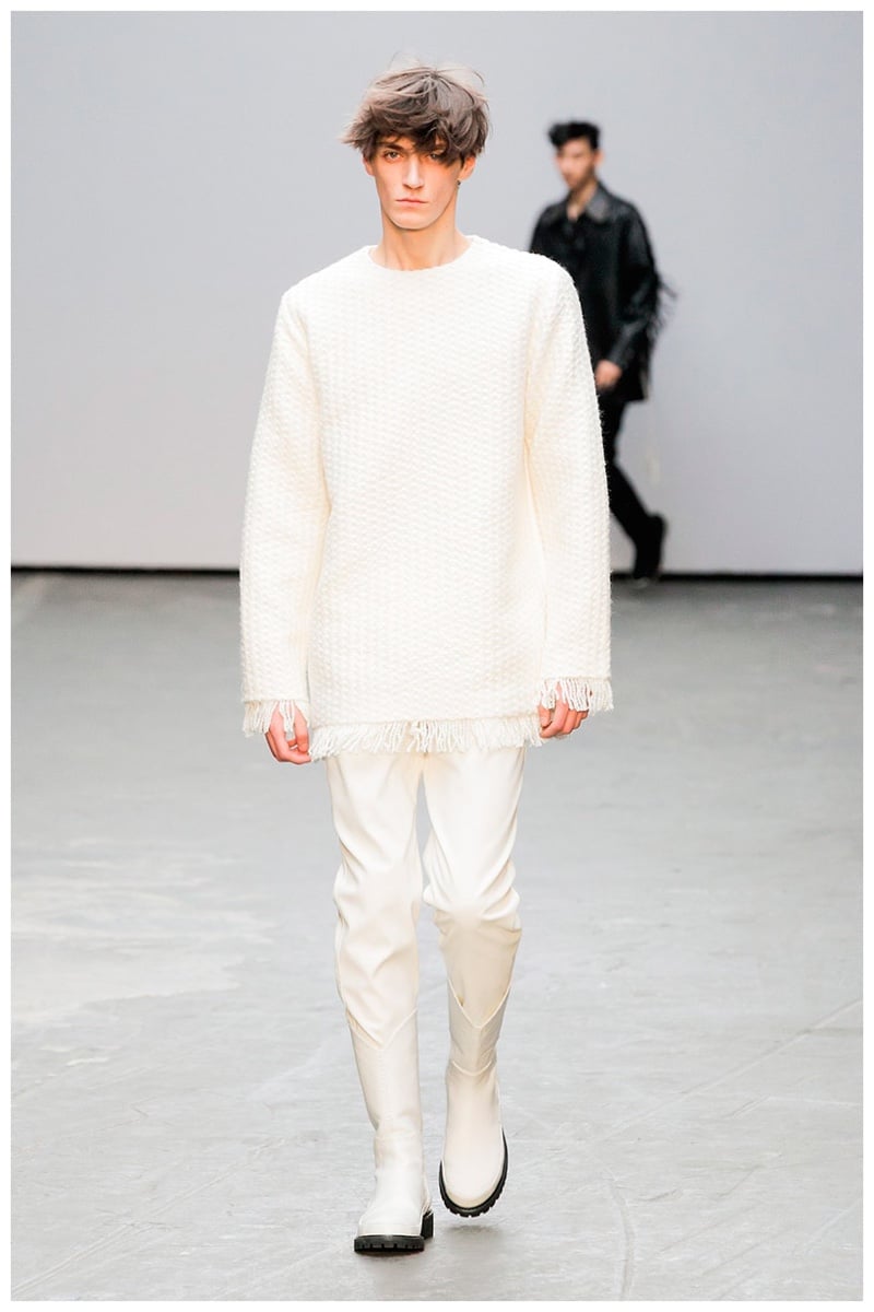 Xander Zhou Fall Winter 2015 London Collections Men