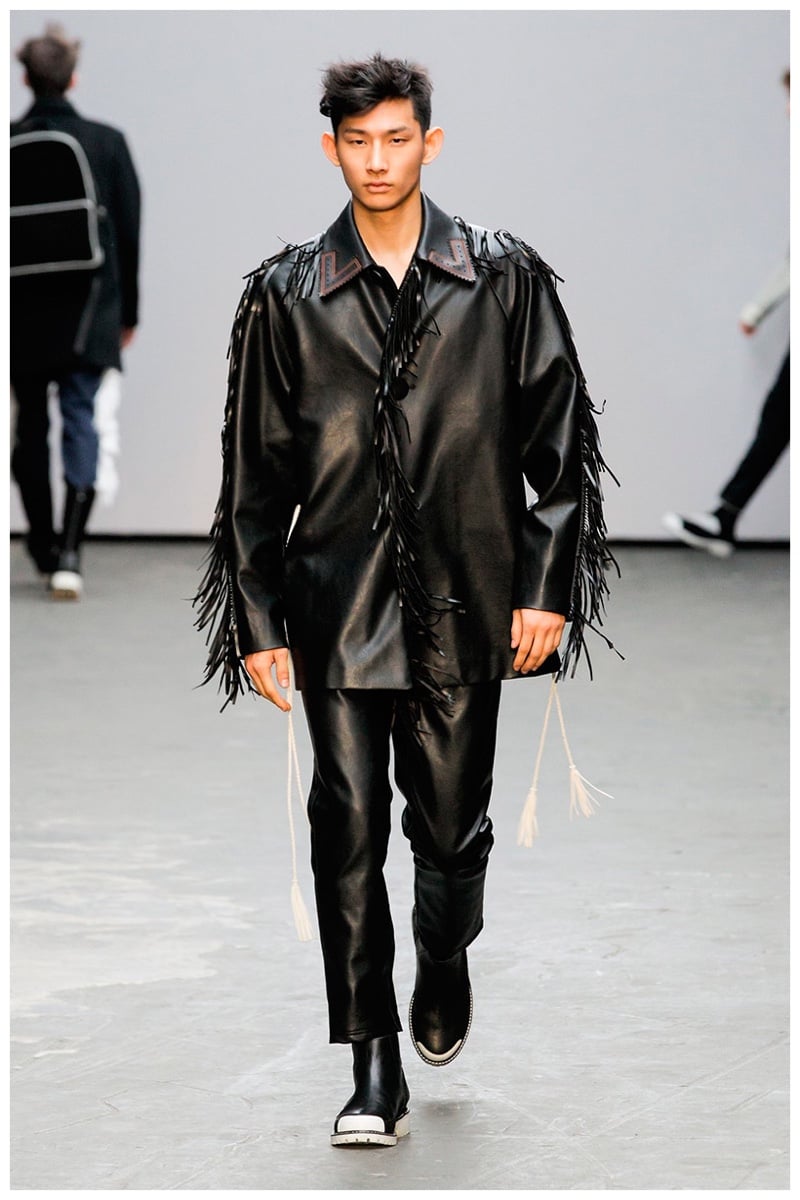 Xander Zhou Fall Winter 2015 London Collections Men