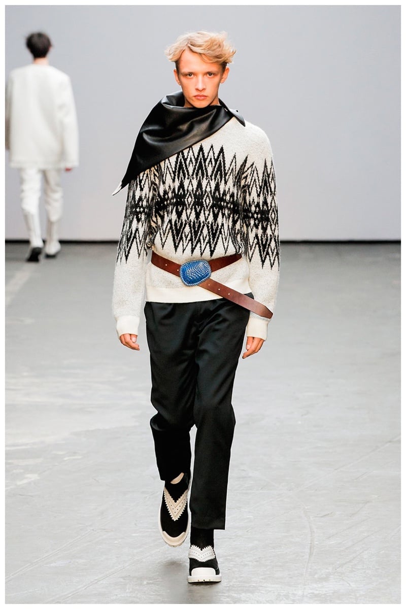 Xander Zhou Fall Winter 2015 London Collections Men