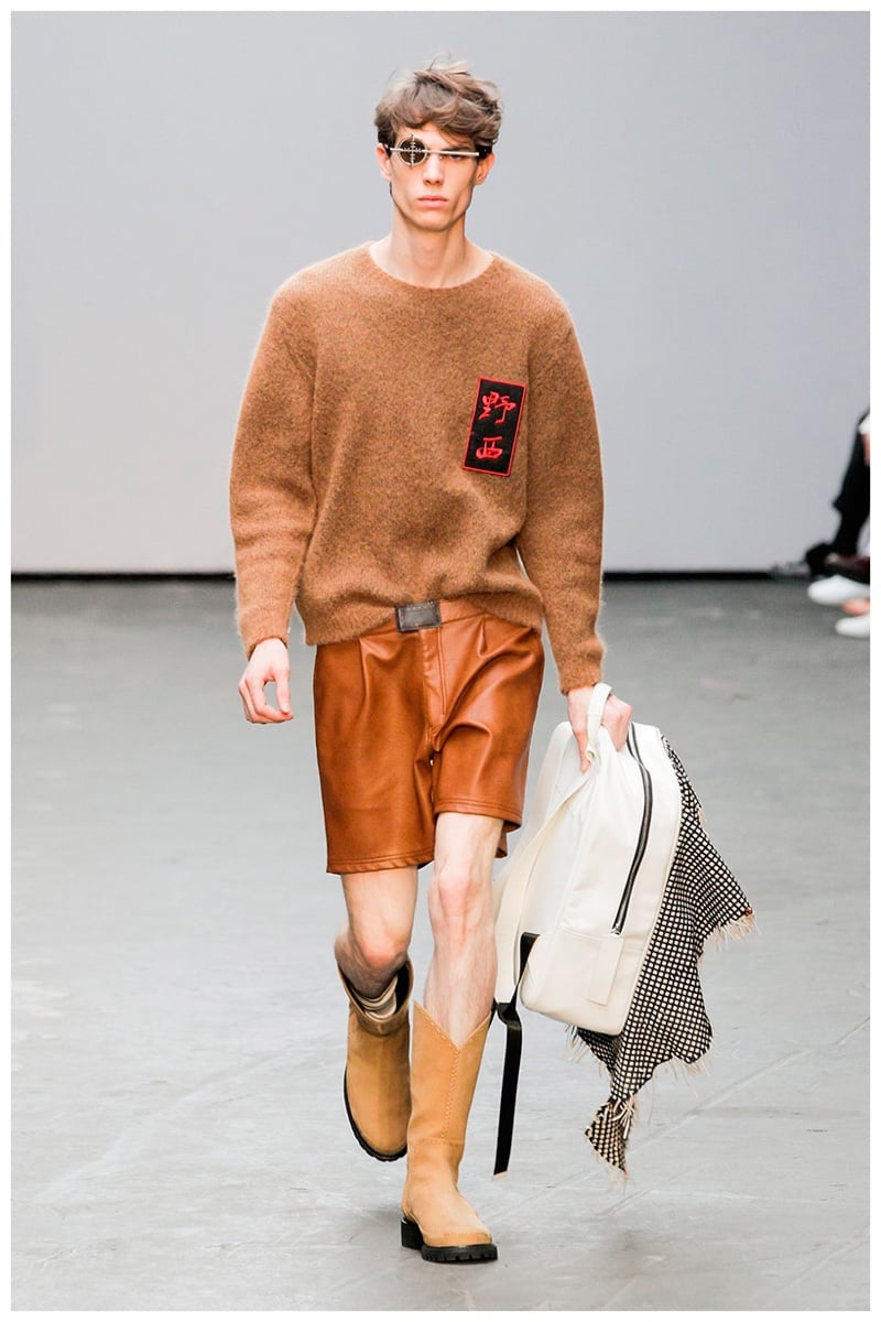 Xander Zhou Fall Winter 2015 London Collections Men
