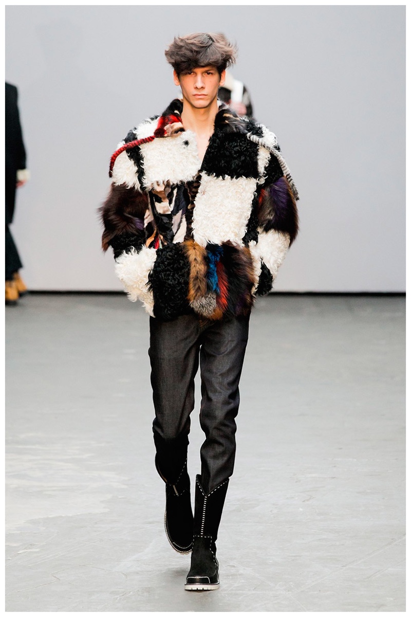 Xander Zhou Fall Winter 2015 London Collections Men