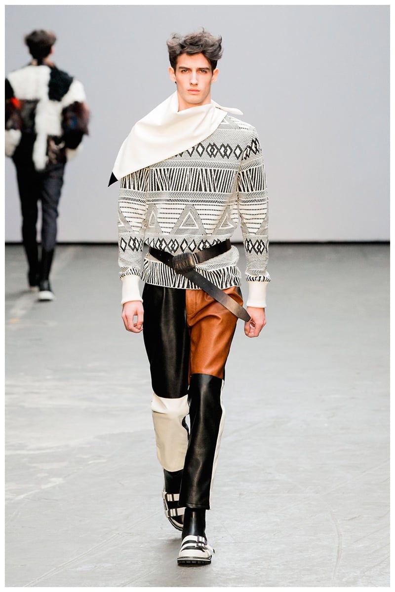 Xander Zhou Fall Winter 2015 London Collections Men