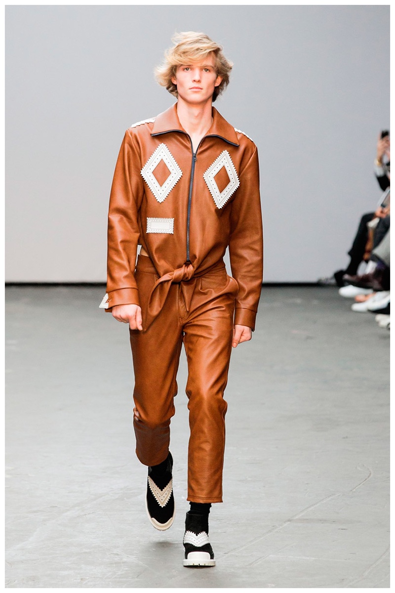 Xander Zhou Fall Winter 2015 London Collections Men