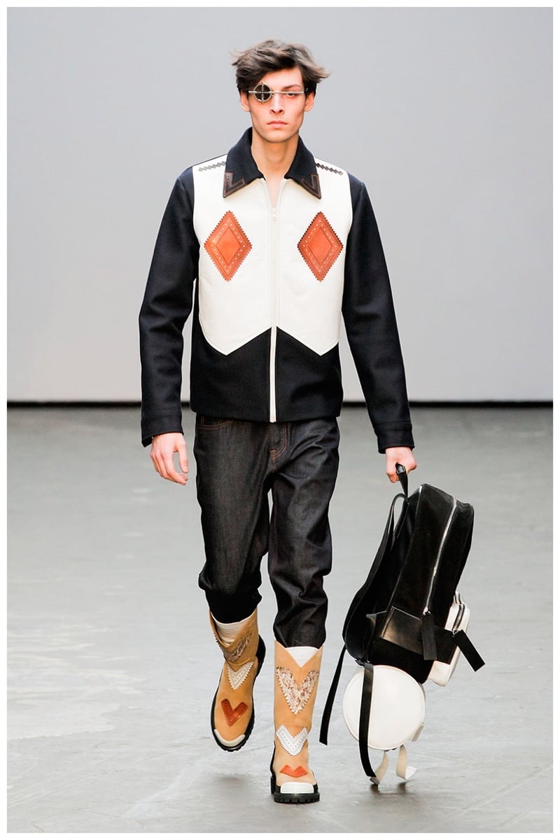 Xander Zhou Fall Winter 2015 London Collections Men