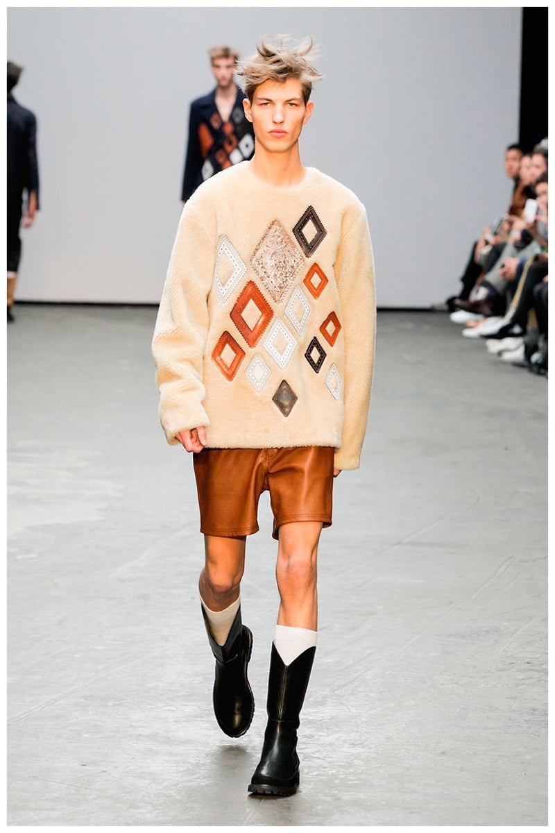 Xander Zhou Fall Winter 2015 London Collections Men