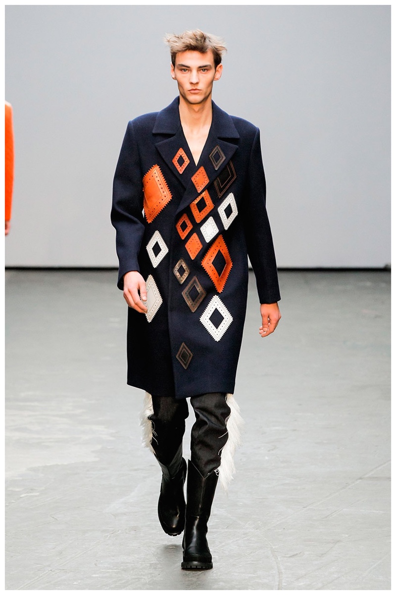 Xander Zhou Fall Winter 2015 London Collections Men