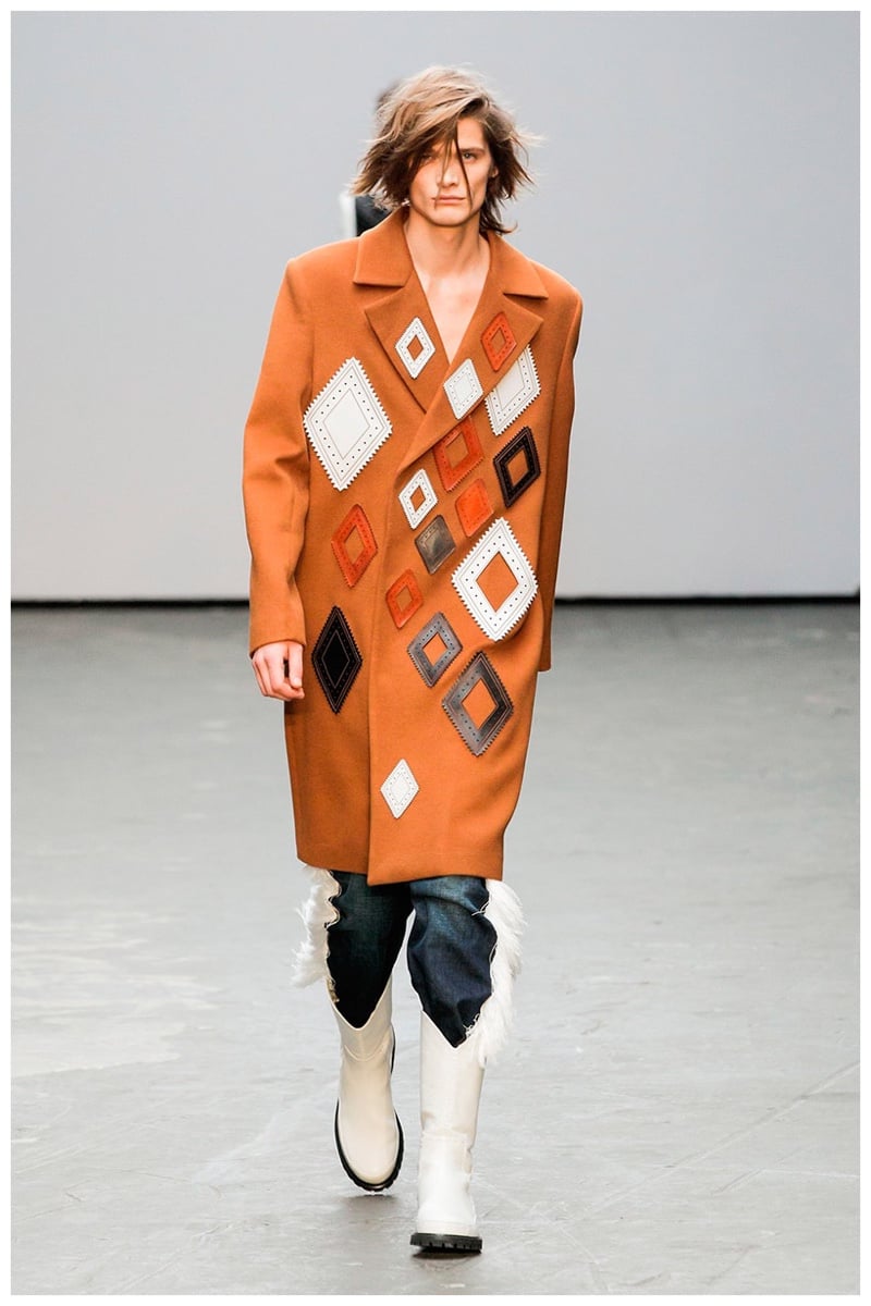 Xander Zhou Fall Winter 2015 London Collections Men