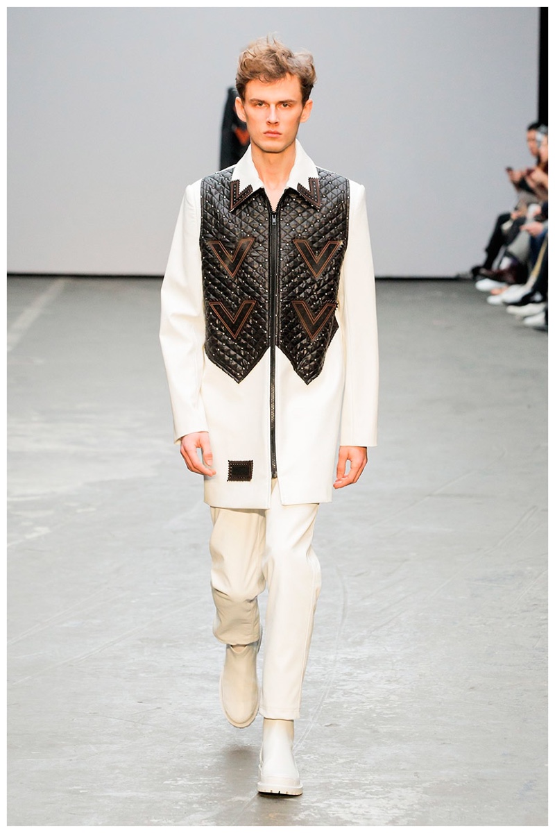 Xander Zhou Fall Winter 2015 London Collections Men