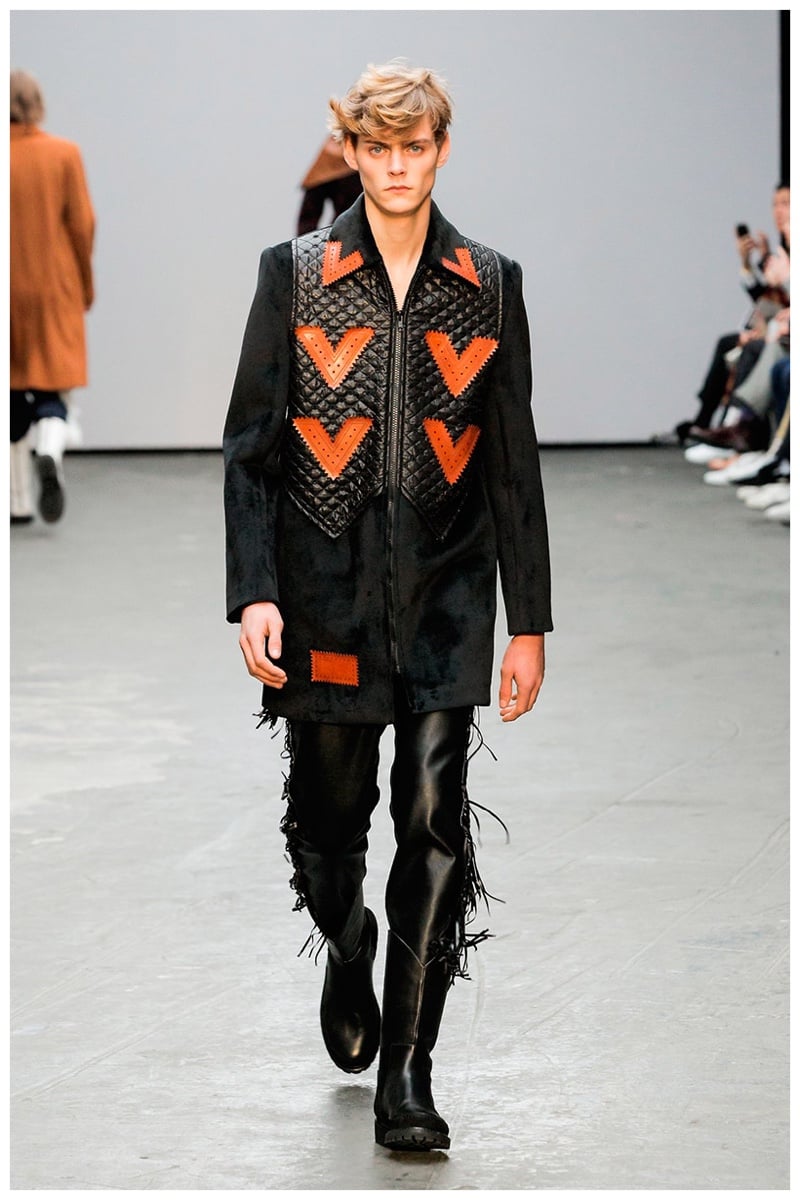 Xander Zhou Fall Winter 2015 London Collections Men