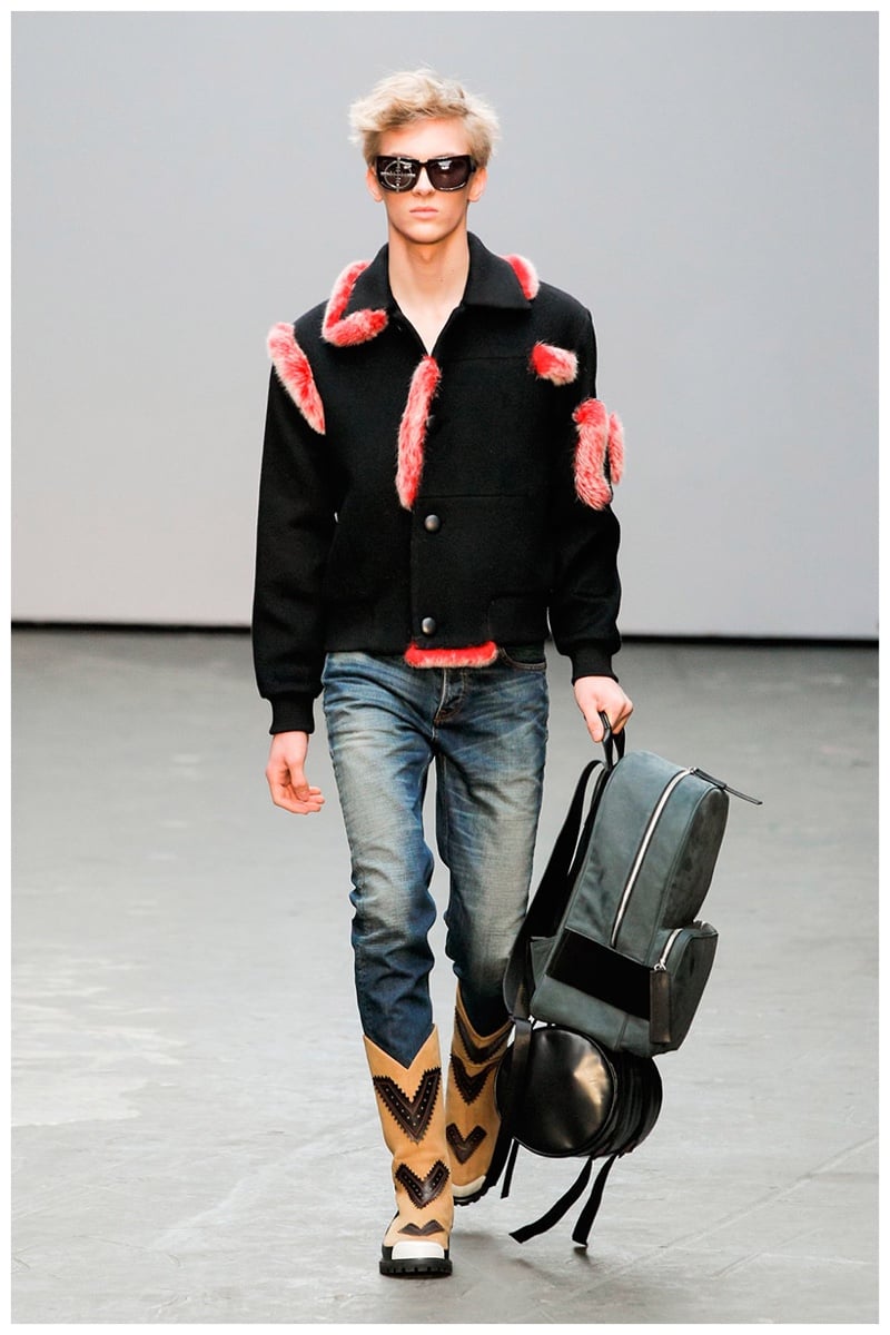 Xander Zhou Fall Winter 2015 London Collections Men