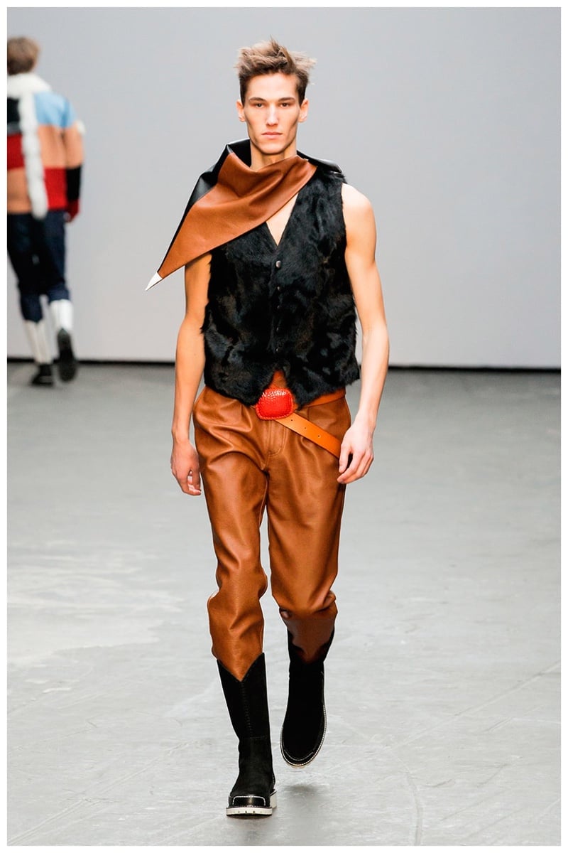 Xander Zhou Fall Winter 2015 London Collections Men
