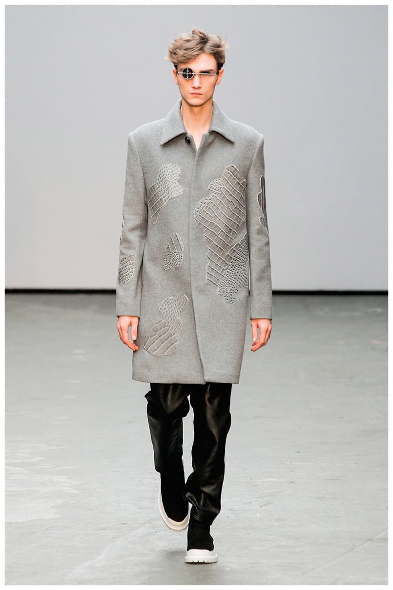 Xander Zhou Fall Winter 2015 London Collections Men