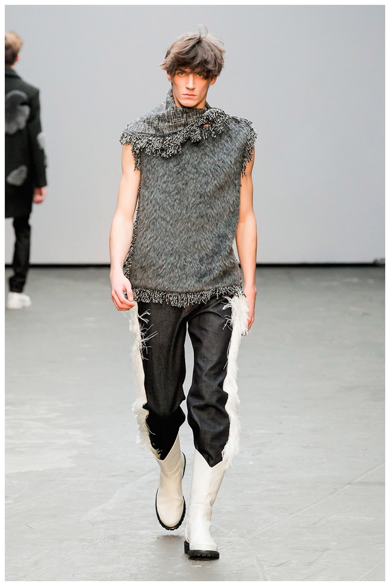 Xander Zhou Fall Winter 2015 London Collections Men