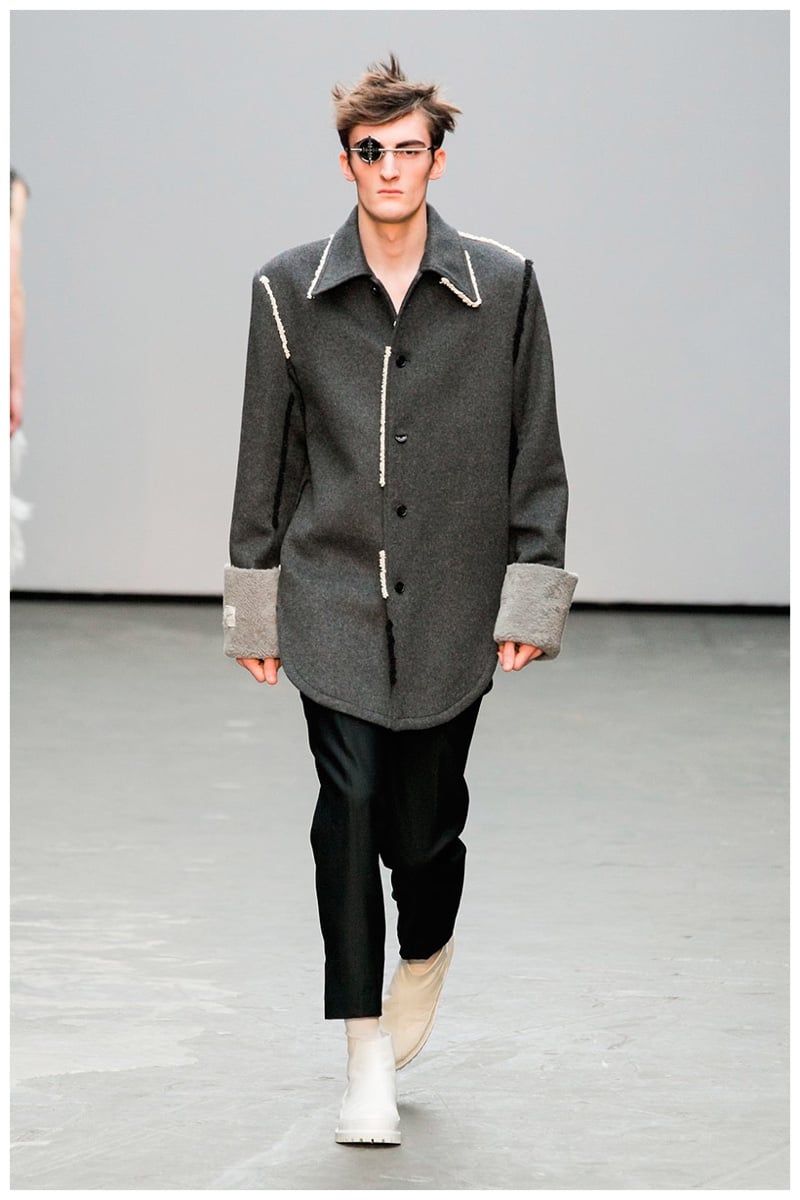 Xander Zhou Fall Winter 2015 London Collections Men
