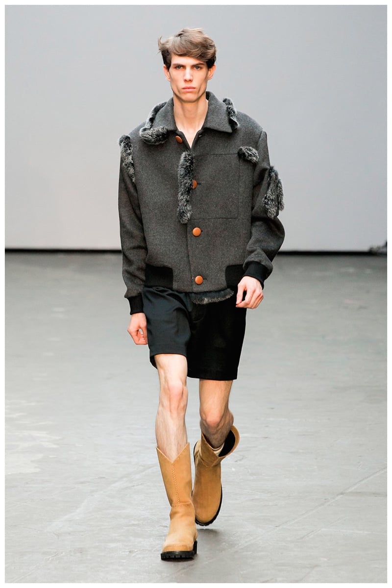 Xander Zhou Fall Winter 2015 London Collections Men