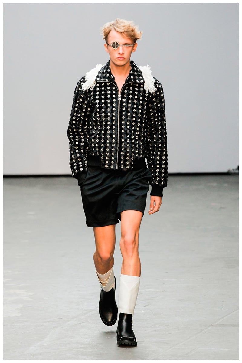 Xander Zhou Fall Winter 2015 London Collections Men