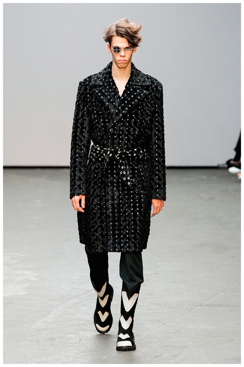 Xander Zhou Fall Winter 2015 London Collections Men