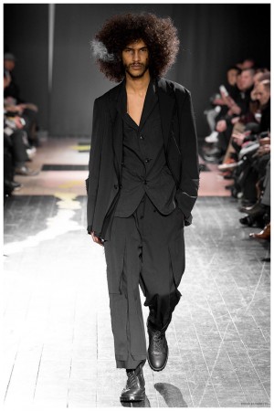 Yohji Yamamoto Fall Winter 2015 Menswear Paris Fashion Week 005