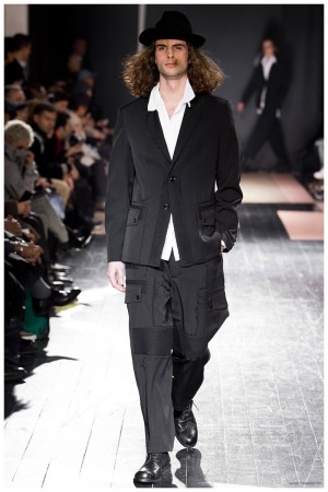 Yohji Yamamoto Fall Winter 2015 Menswear Paris Fashion Week 012