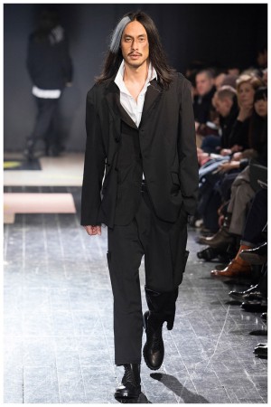 Yohji Yamamoto Fall Winter 2015 Menswear Paris Fashion Week 014