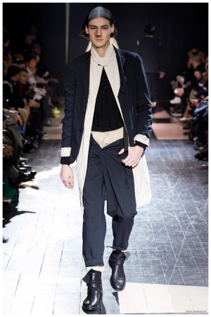 Yohji Yamamoto Fall Winter 2015 Menswear Paris Fashion Week 016