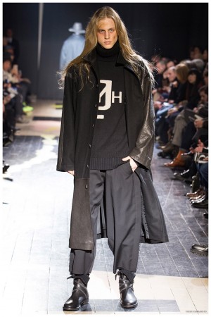 Yohji Yamamoto Fall Winter 2015 Menswear Paris Fashion Week 024