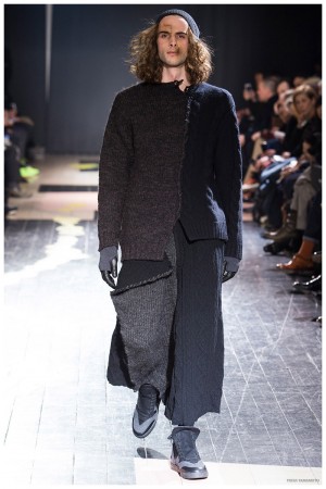 Yohji Yamamoto Fall Winter 2015 Menswear Paris Fashion Week 025