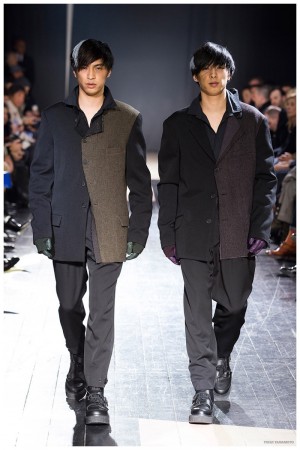 Yohji Yamamoto Fall Winter 2015 Menswear Paris Fashion Week 027