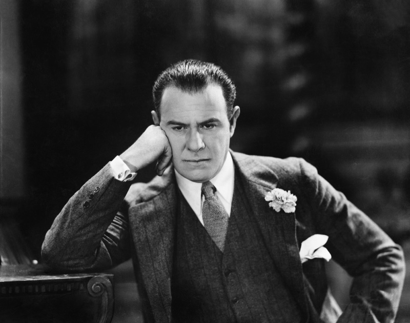 1920s man in three piece suit. 