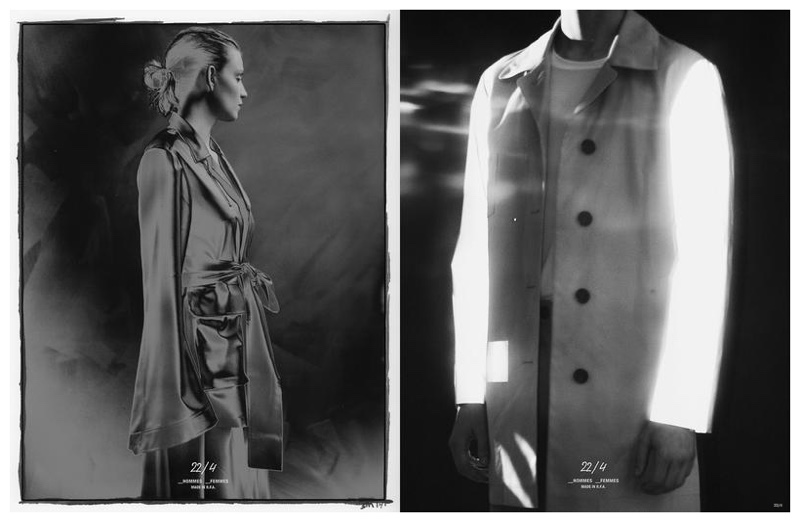 Photographer Stefan Milev focuses on the coat.