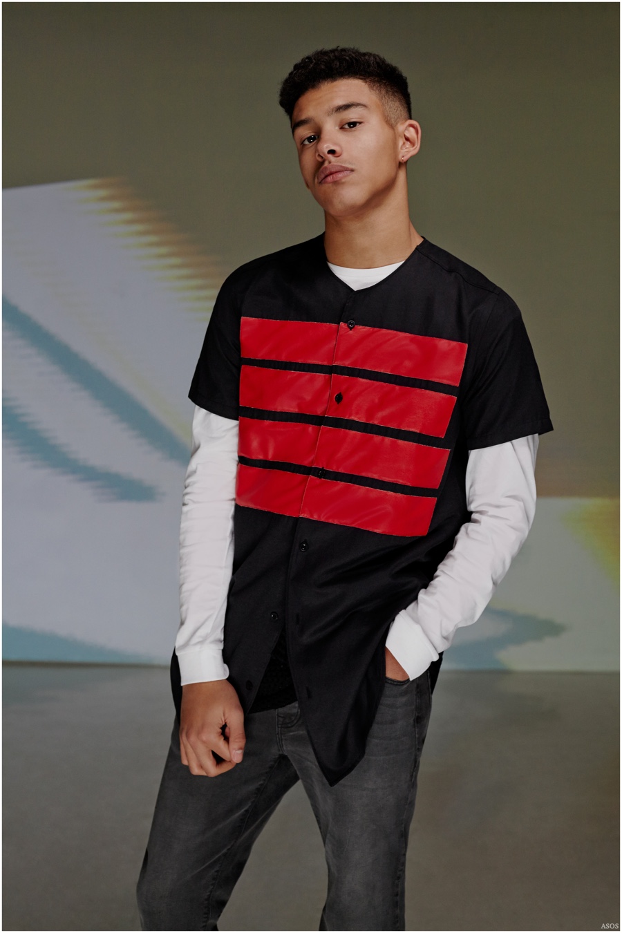 ASOS Black Highlights Trendy Men's Jackets + Longer Shirts for Spring