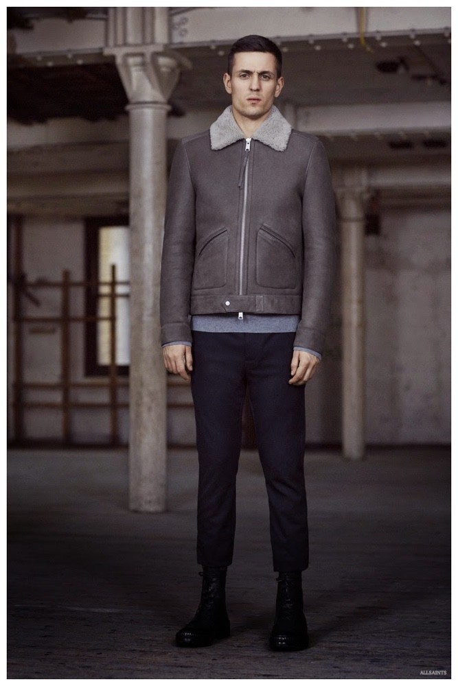 AllSaints Fall/Winter 2015 Menswear Collection