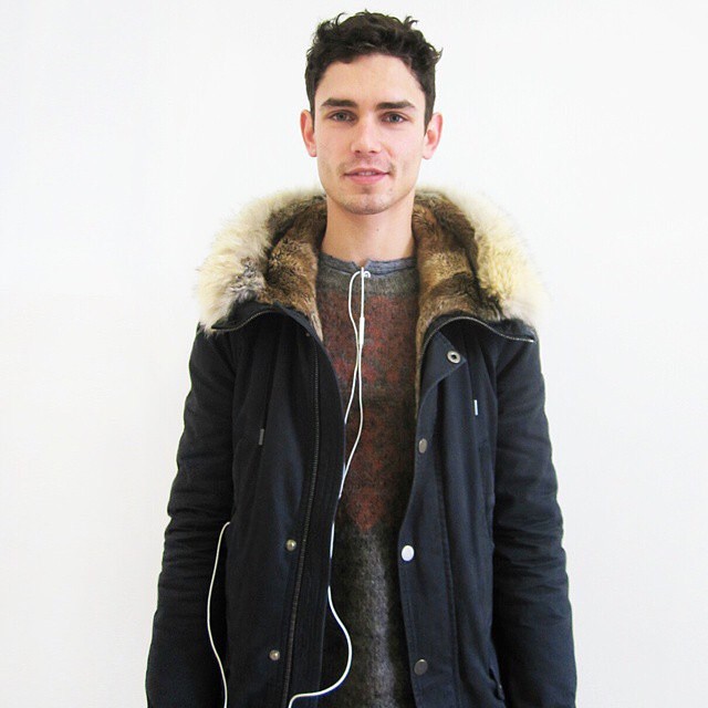 Arthur Gosse is fashion week ready.