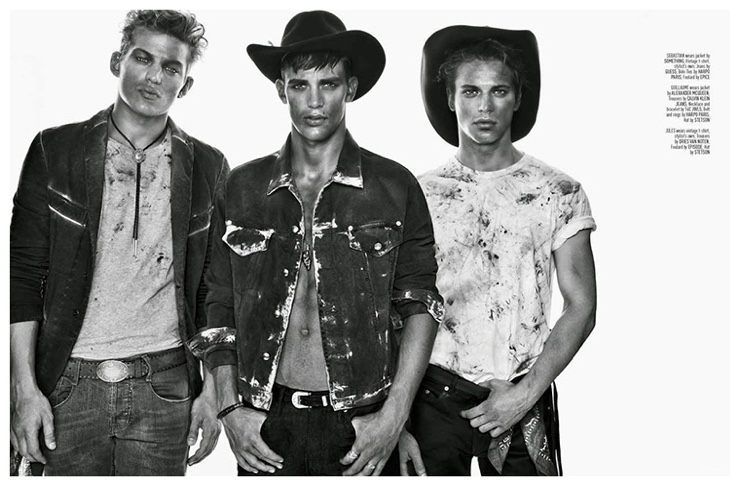 Sebastian Sauve + More Channel Cowboy Styles for August Man Shoot