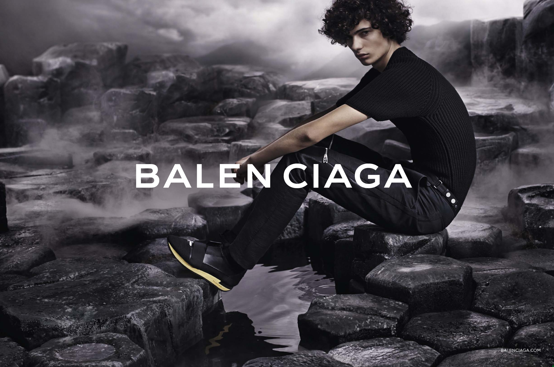 Balenciaga Goes Dark for Spring/Summer 2015 Campaign Starring Piero
