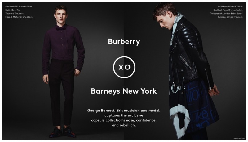 Burberry XO Barneys New York Lookbook + George Barnett Interview – The  Fashionisto