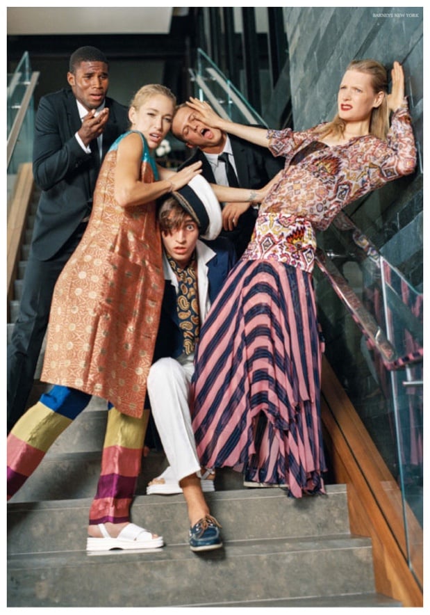 Barneys New York Spring Summer 2015 Campaign Advertisement Photo Shoot
