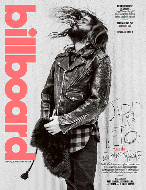 Billboard February 2015 Cover Jared Leto