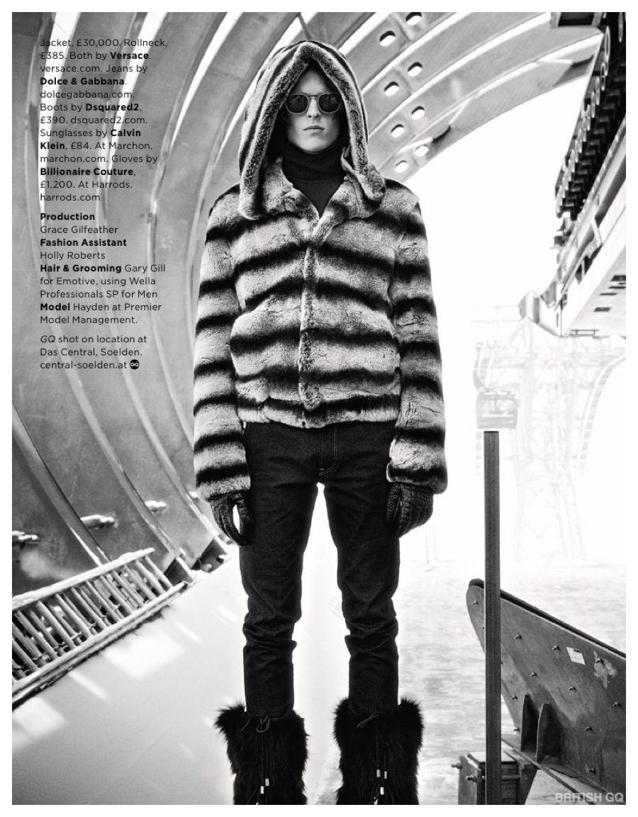 British GQ 2015 Fur Fashion Editorial 002