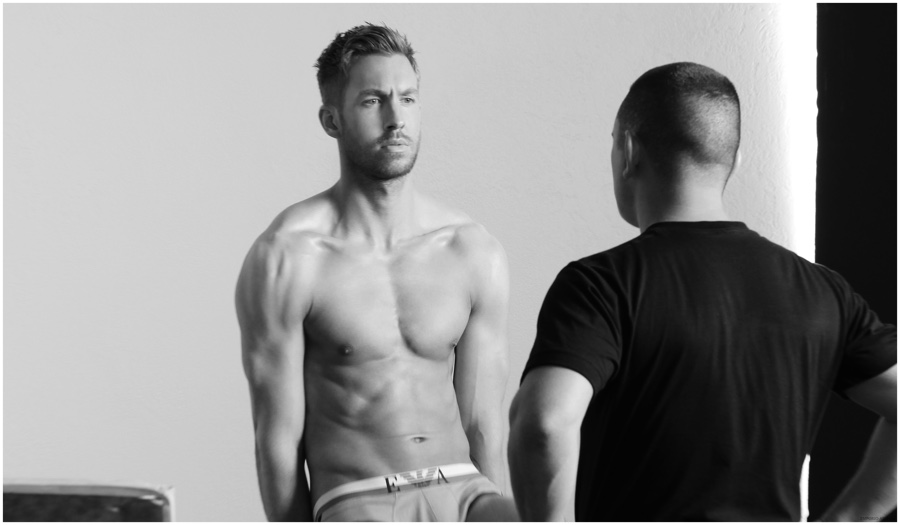 Calvin Harris Emporio Armani Under 2015 Campaign Behind the Scenes 004